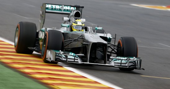 GP Belgii 2013 - piątkowe treningi