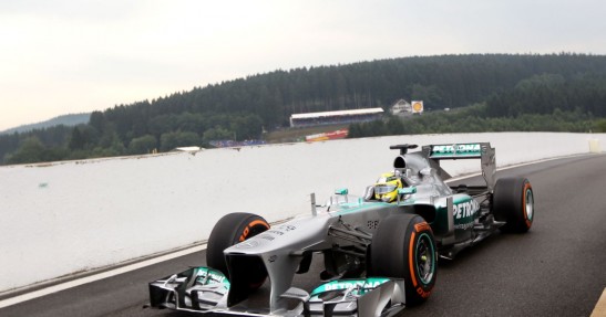 GP Belgii 2013 - piątkowe treningi