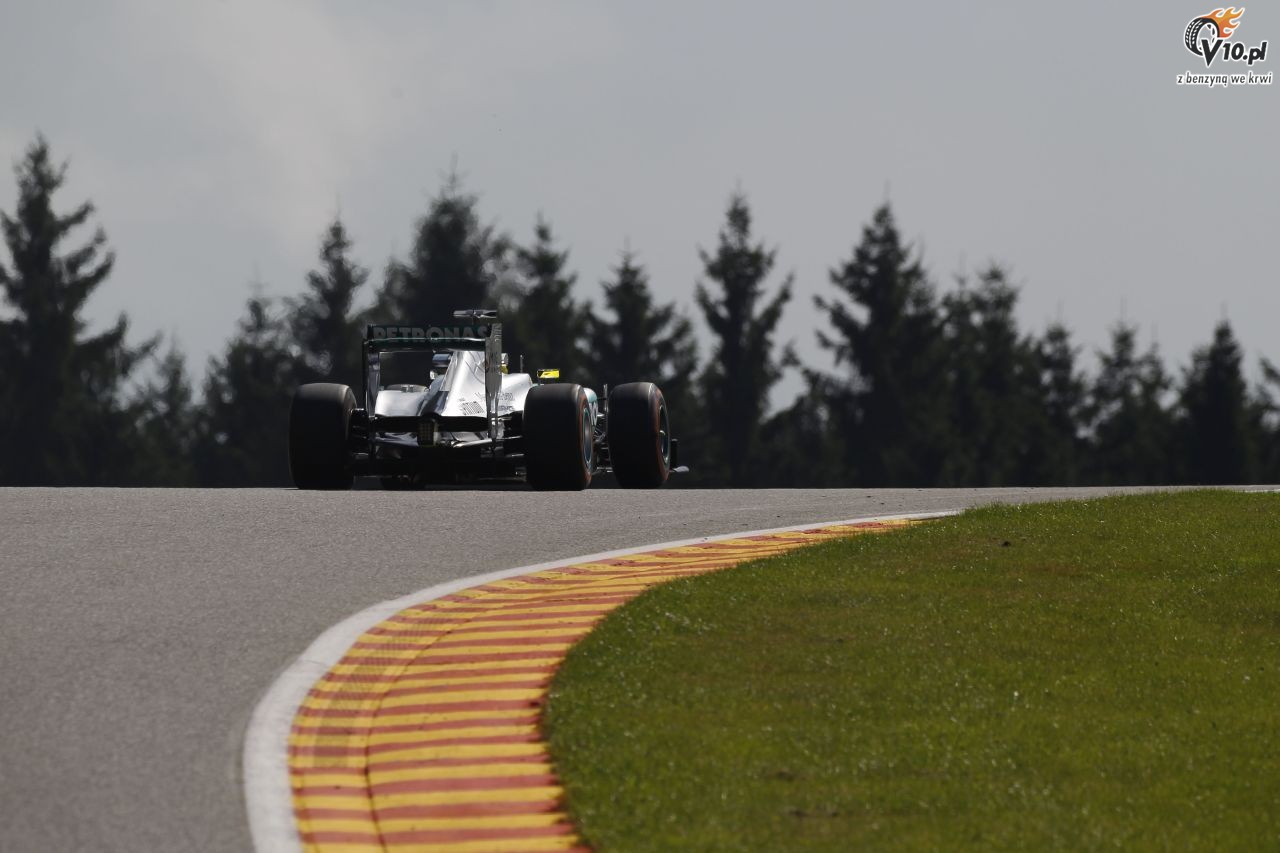GP Belgii 2013 - pitkowe treningi