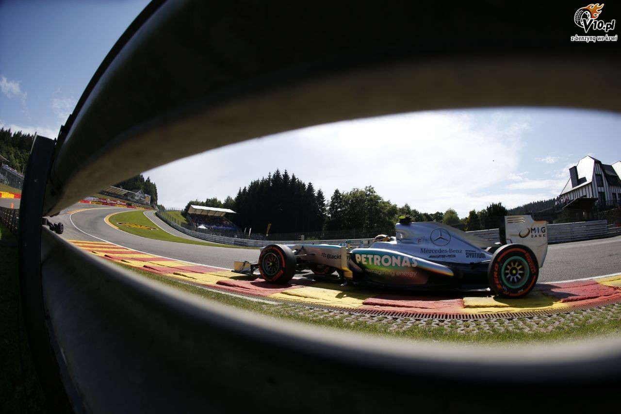 GP Belgii 2013 - pitkowe treningi