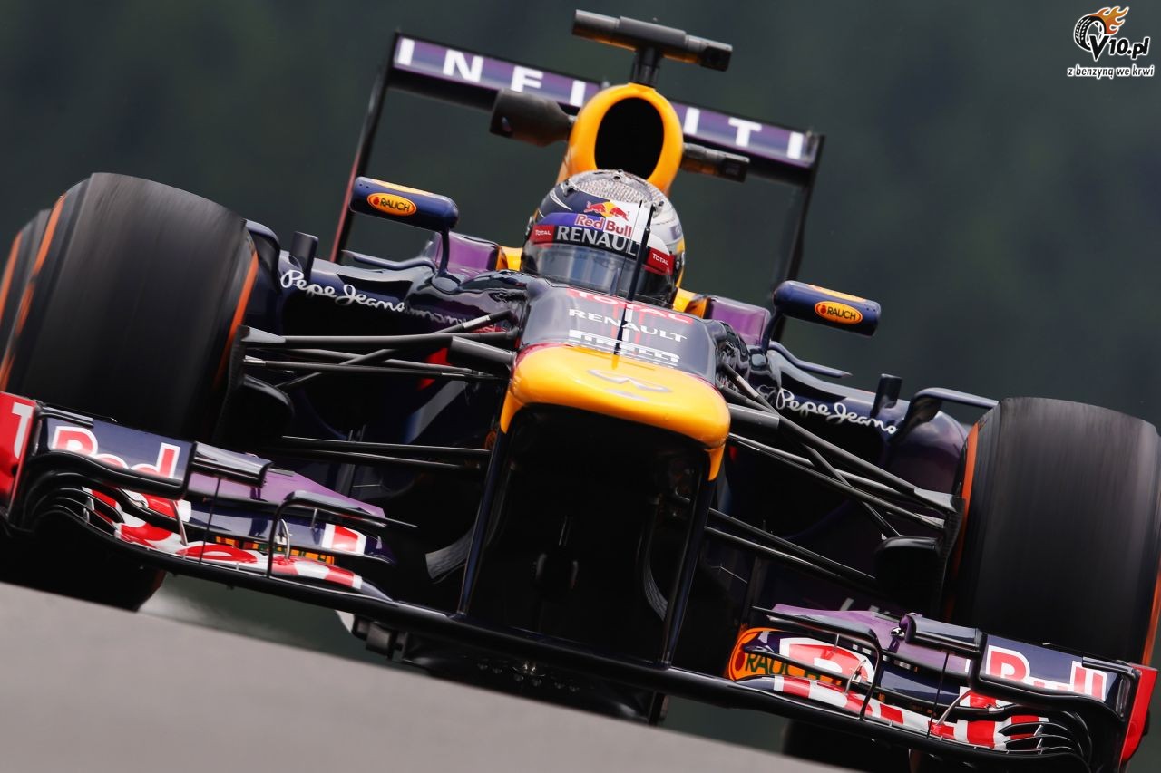 GP Belgii 2013 - pitkowe treningi