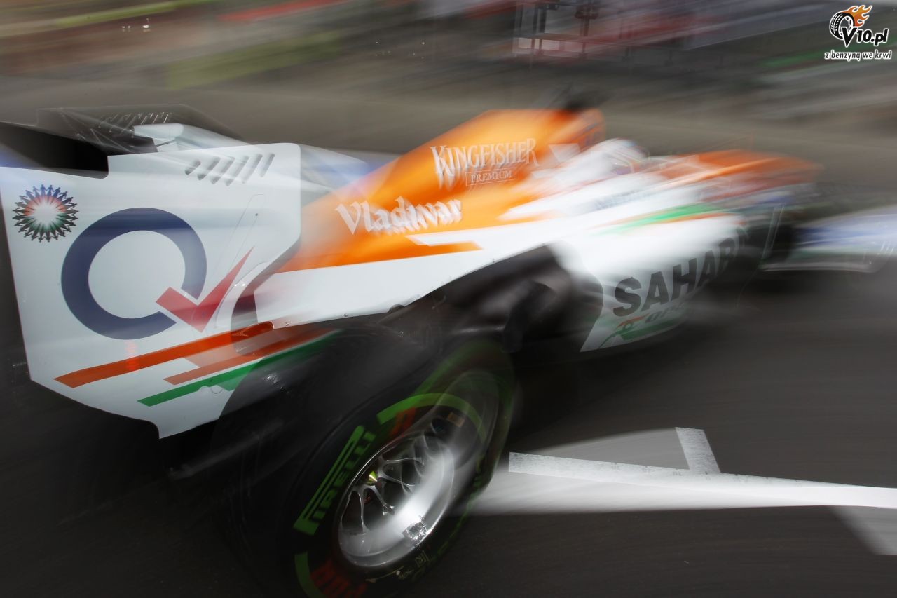GP Belgii 2013 - pitkowe treningi