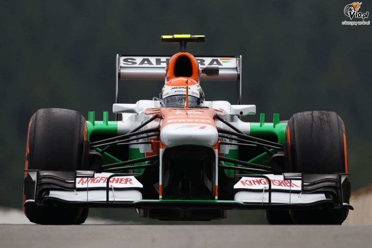 GP Belgii 2013 - pitkowe treningi