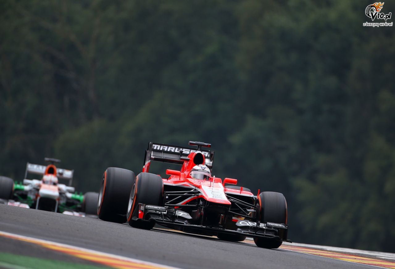 GP Belgii 2013 - pitkowe treningi