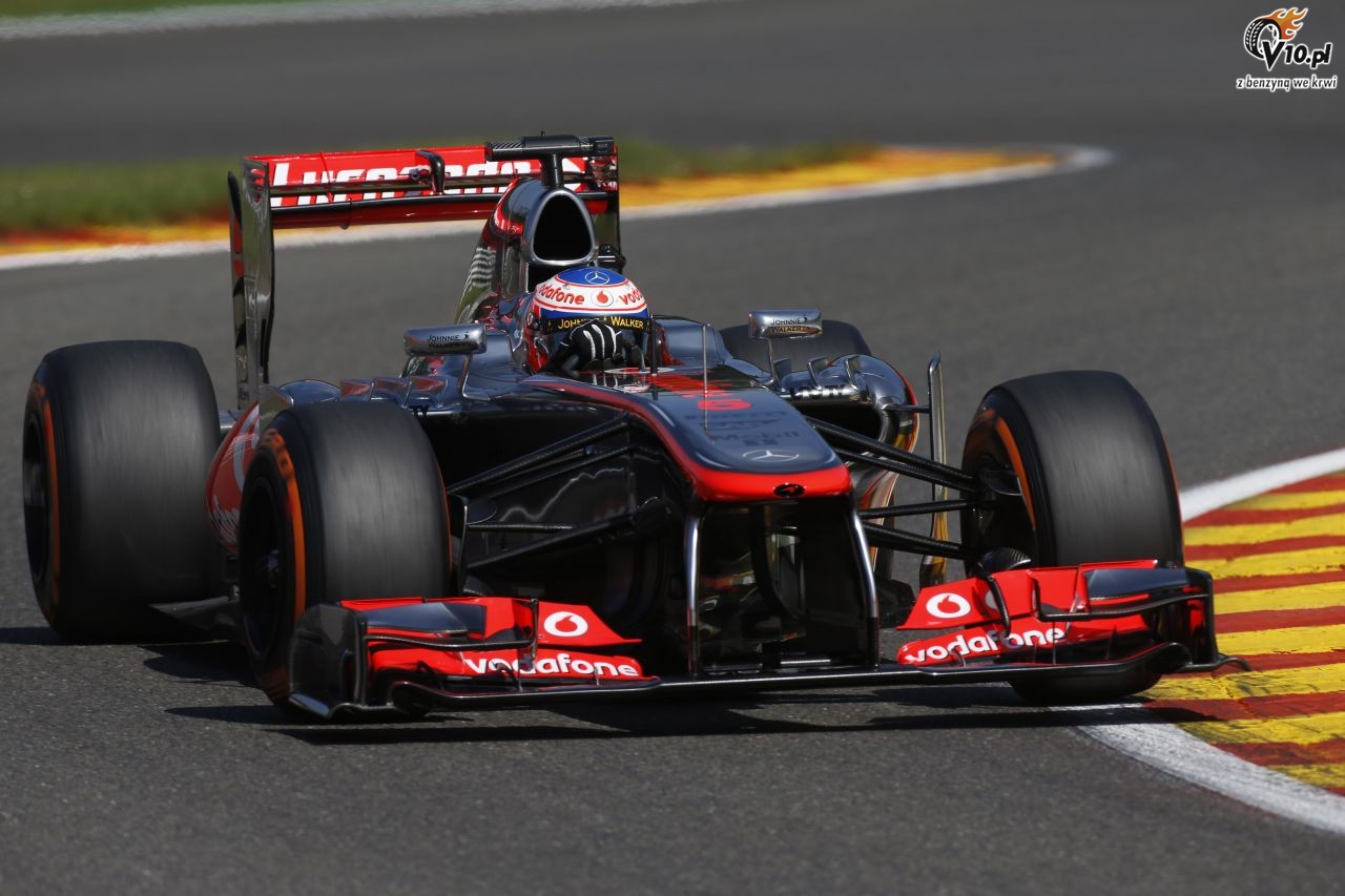 GP Belgii 2013 - pitkowe treningi