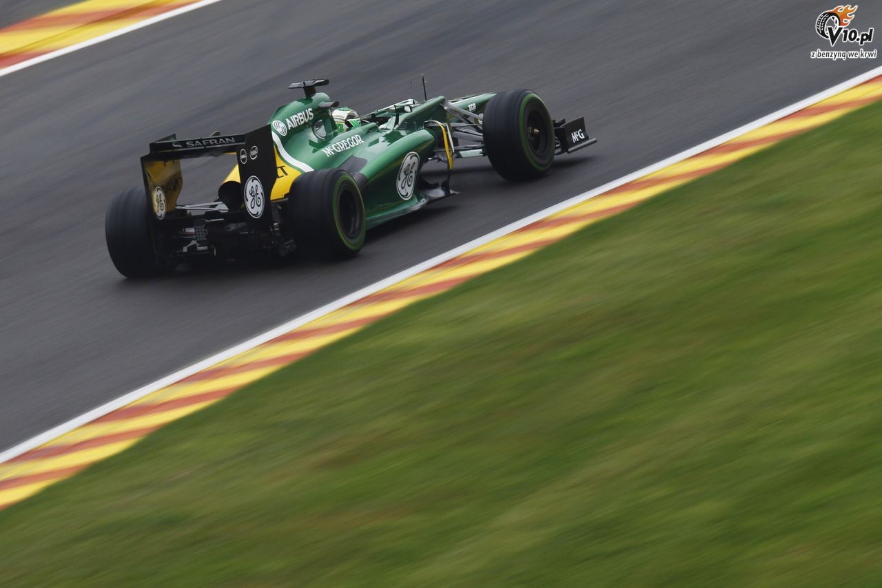 GP Belgii 2013 - pitkowe treningi