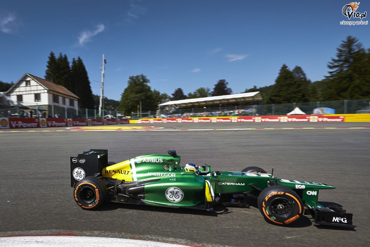 GP Belgii 2013 - pitkowe treningi