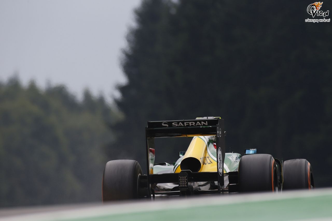 GP Belgii 2013 - pitkowe treningi