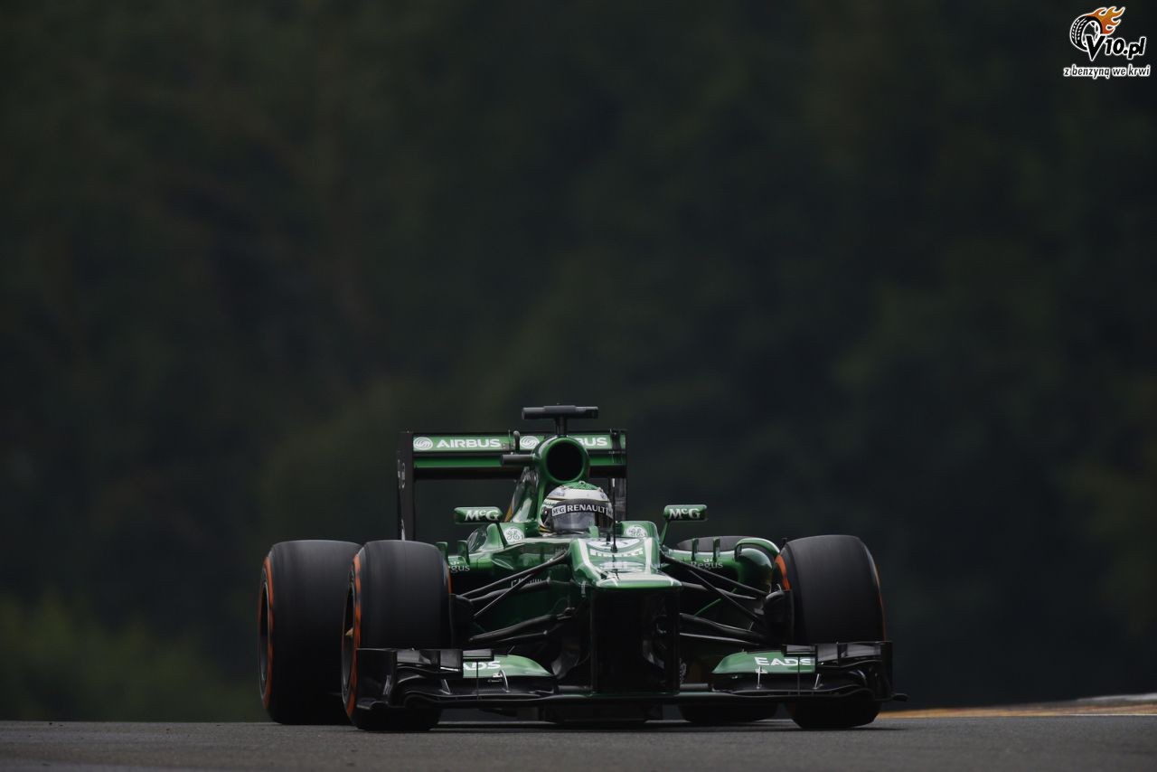 GP Belgii 2013 - pitkowe treningi