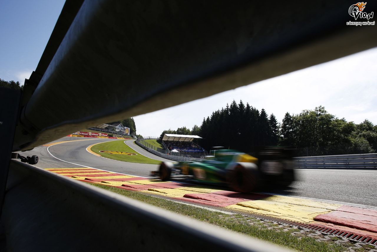 GP Belgii 2013 - pitkowe treningi