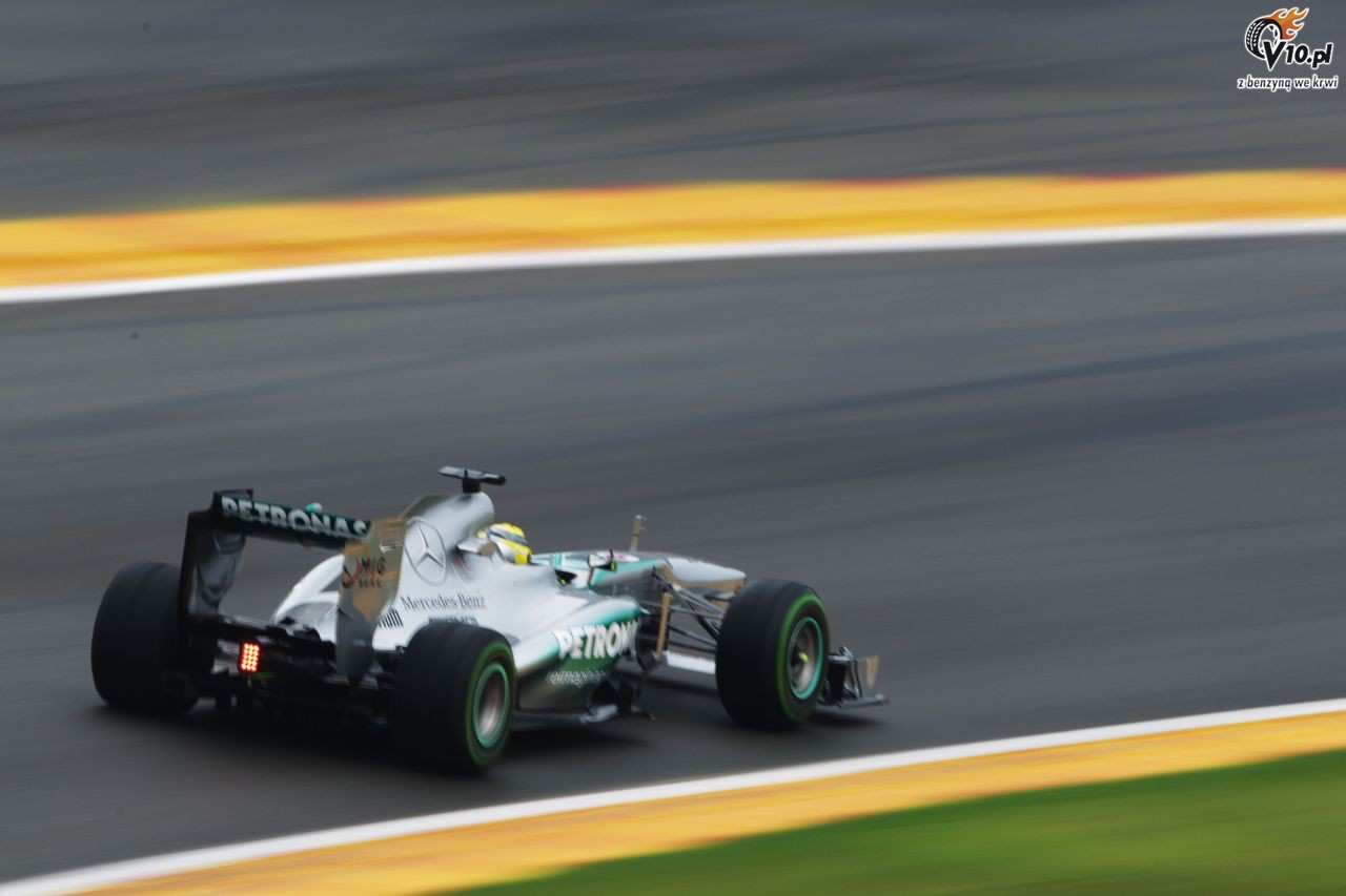 GP Belgii 2013 - pitkowe treningi