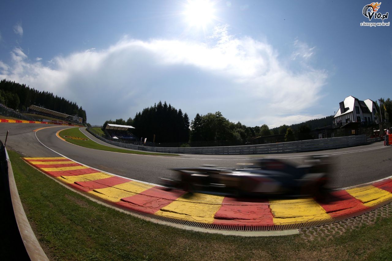 GP Belgii 2013 - pitkowe treningi