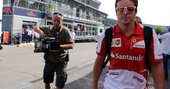 GP Belgii 2013 - przygotowania