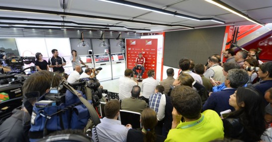 GP Belgii 2013 - przygotowania