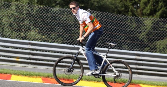 GP Belgii 2013 - przygotowania