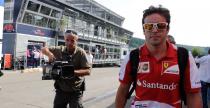 GP Belgii - 1. trening: Alonso najszybszy w zmiennych warunkach