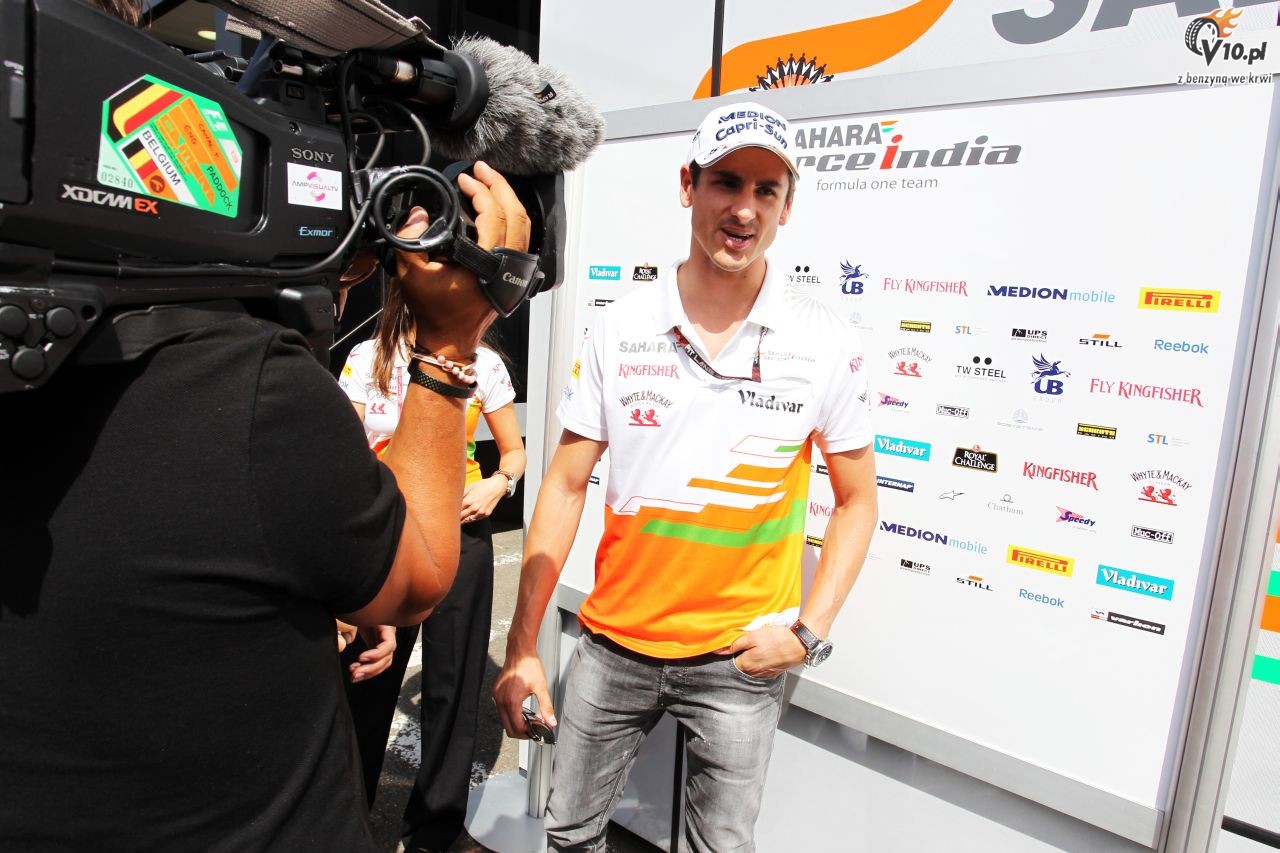 GP Belgii 2013 - przygotowania
