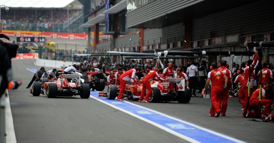GP Belgii 2013 - sobotni trening i kwalifikacje