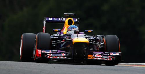 Spa - wyścig: Vettel pewnie zwycięża GP Belgii