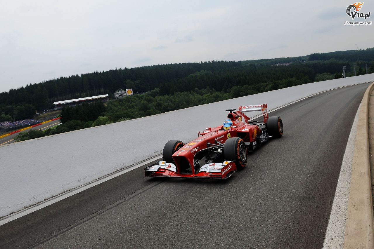 GP Belgii 2013 - sobotni trening i kwalifikacje