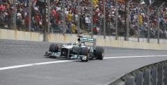 Testy F1 w Bahrajnie: Rosbergowi strzelia opona przy 320 km/h