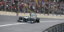 Testy F1 w Bahrajnie: Rosbergowi strzelia opona przy 320 km/h
