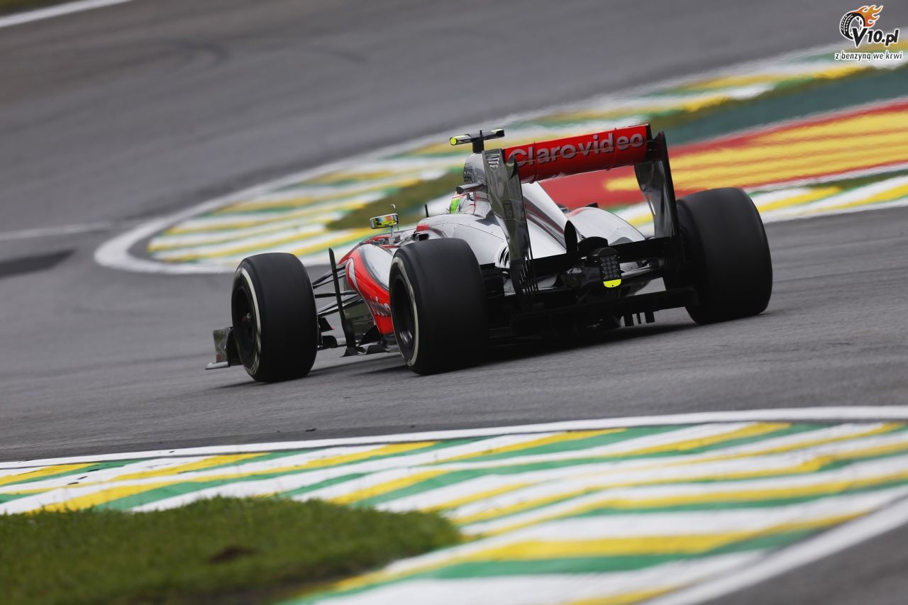 GP Brazylii 2013 - wycig