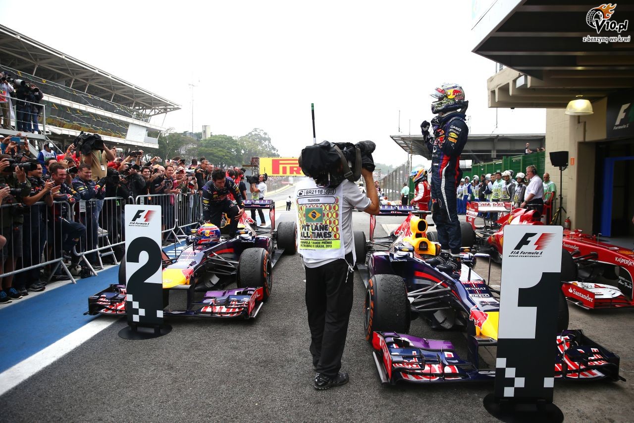 GP Brazylii 2013 - wycig