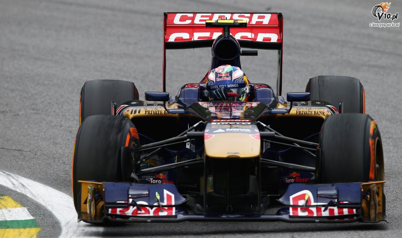 GP Brazylii 2013 - wycig