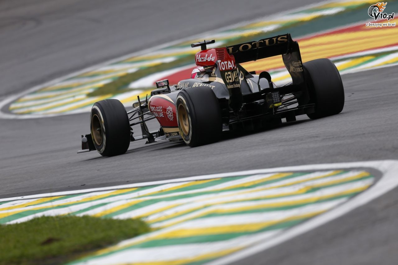 GP Brazylii 2013 - wycig