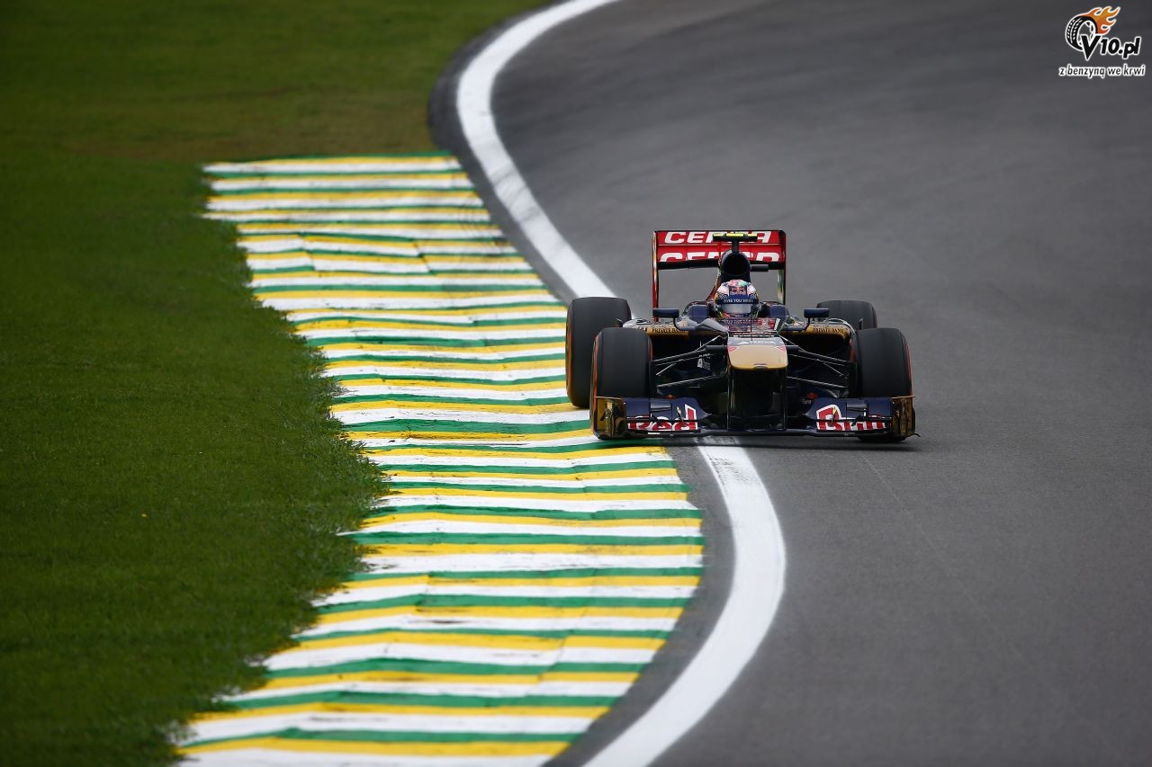 GP Brazylii 2013 - wycig