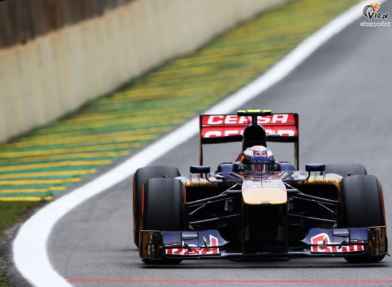 GP Brazylii 2013 - wycig