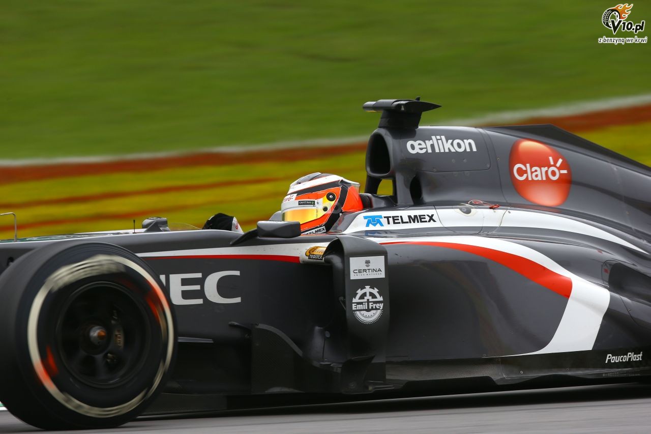 GP Brazylii 2013 - wycig