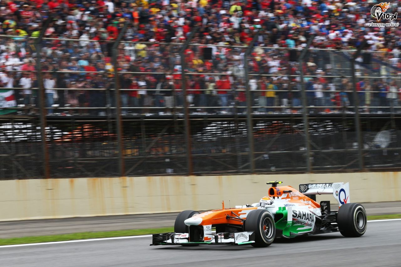 GP Brazylii 2013 - wycig