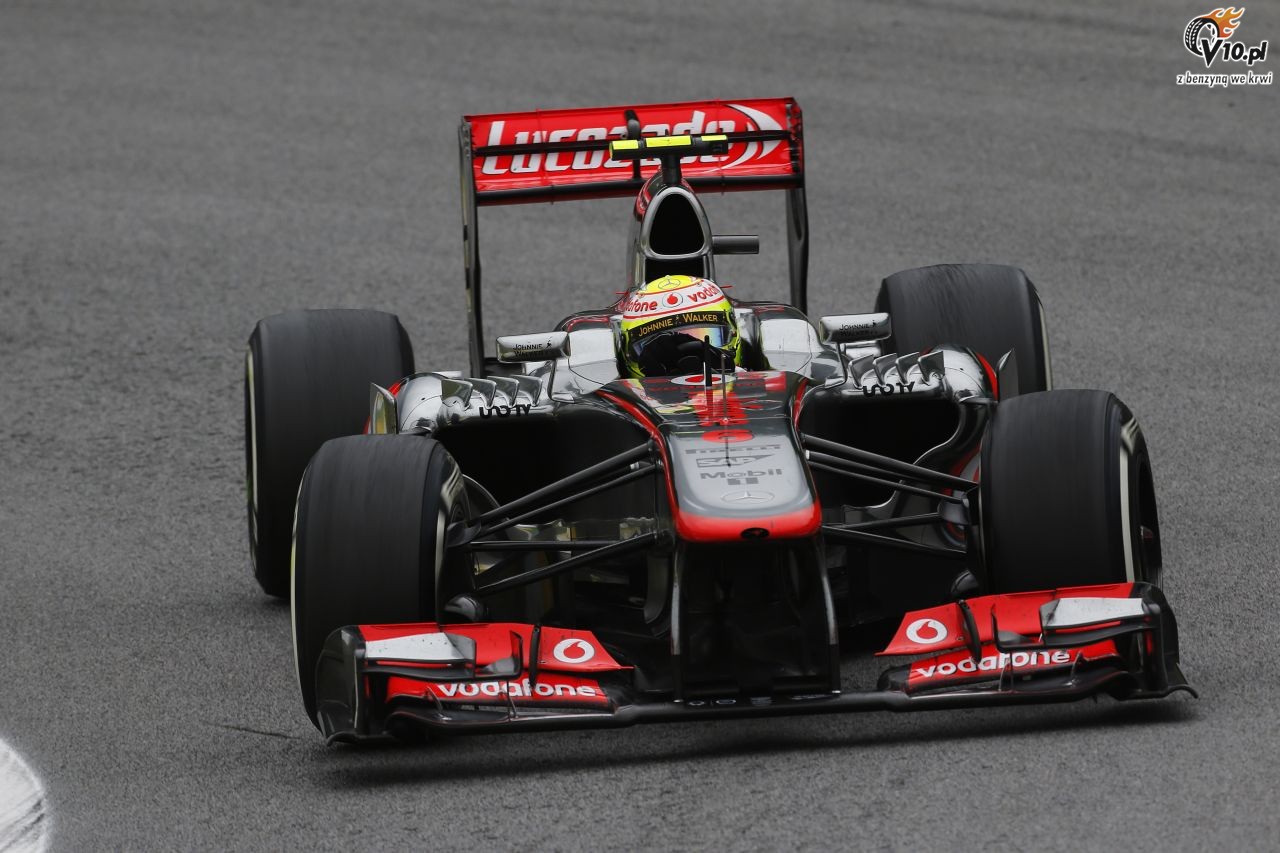 GP Brazylii 2013 - wycig