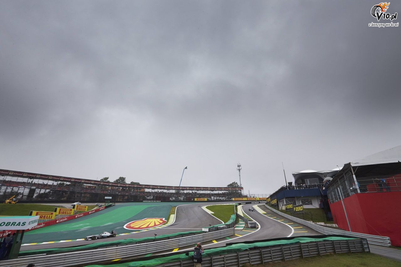 GP Brazylii 2013 - wycig
