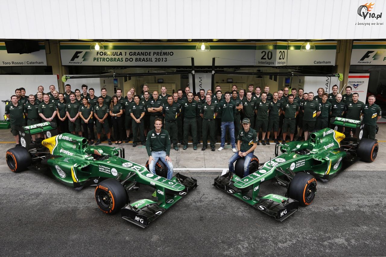 GP Brazylii 2013 - wycig
