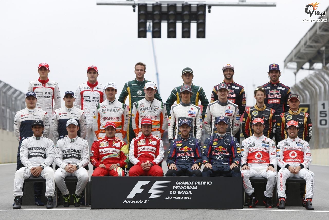 GP Brazylii 2013 - wycig