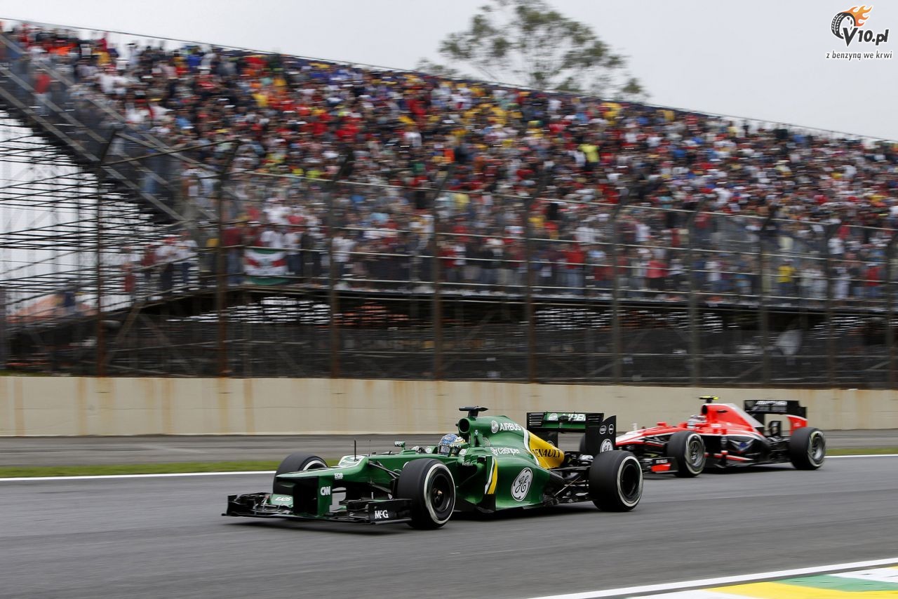 GP Brazylii 2013 - wycig