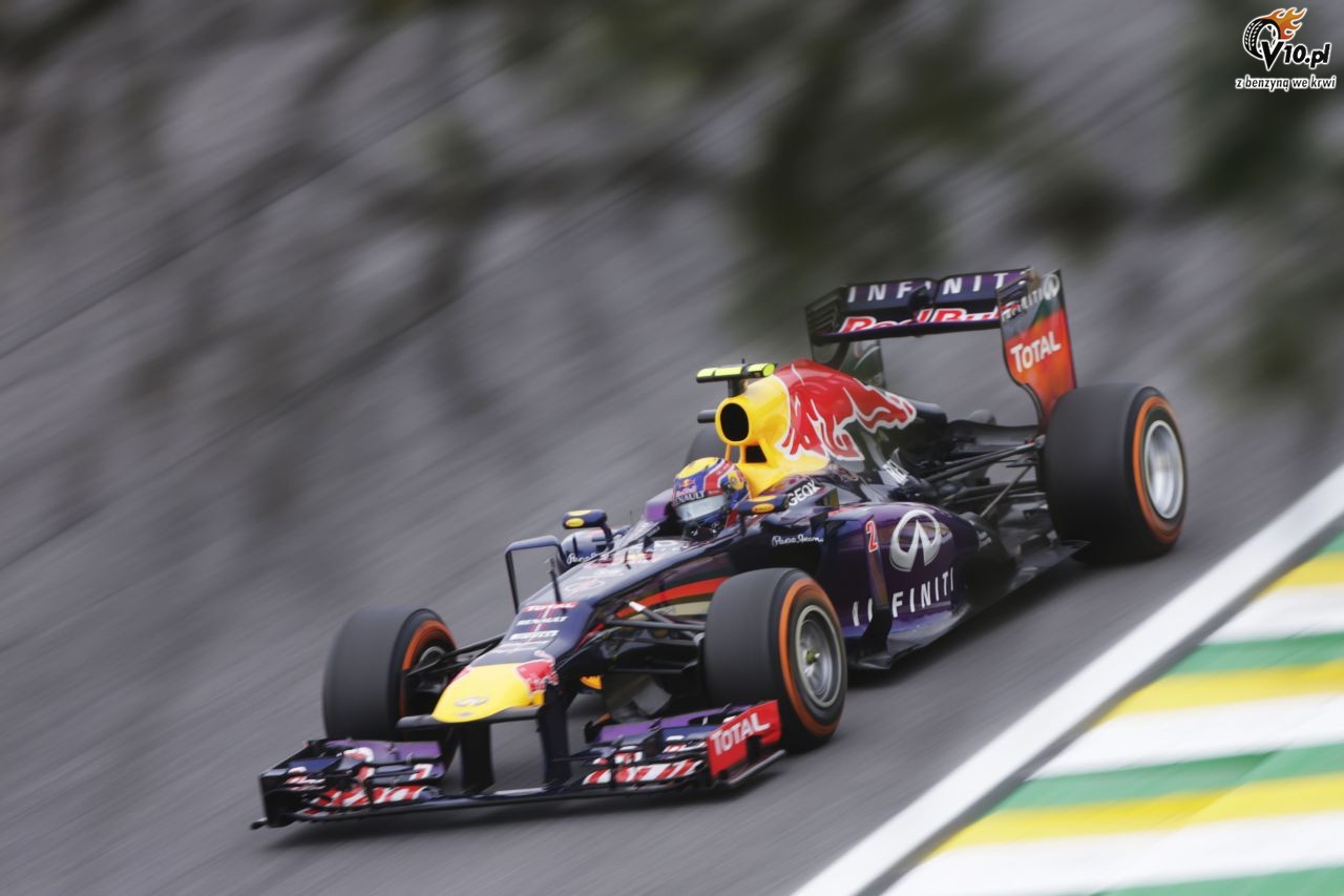 GP Brazylii 2013 - wycig