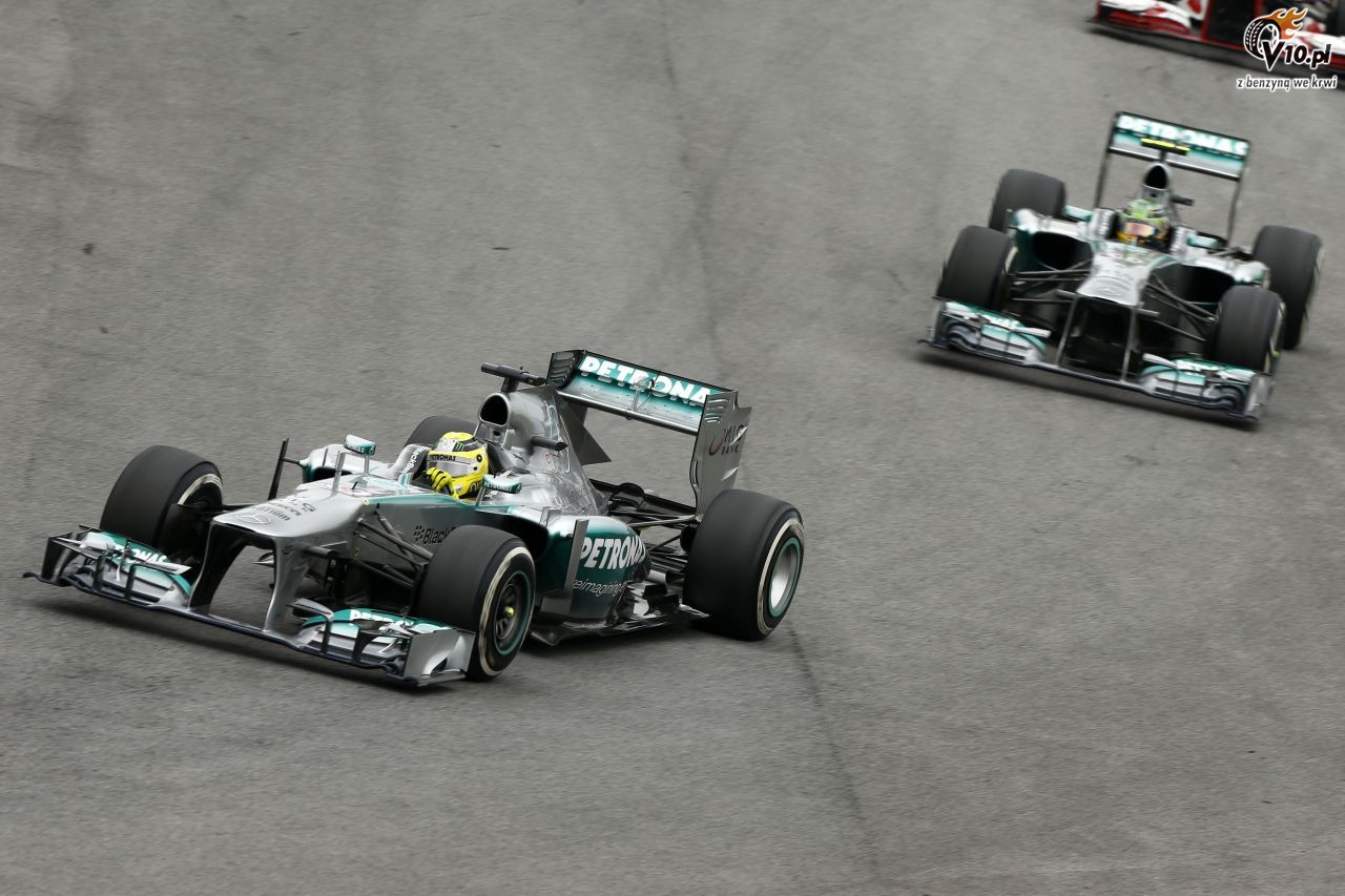 GP Brazylii 2013 - wycig