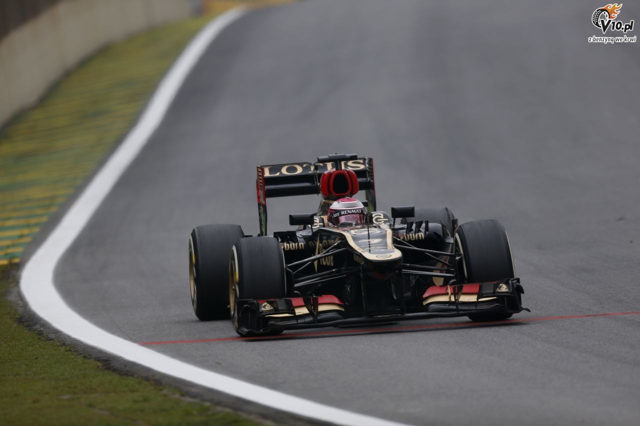 GP Brazylii 2013 - wycig