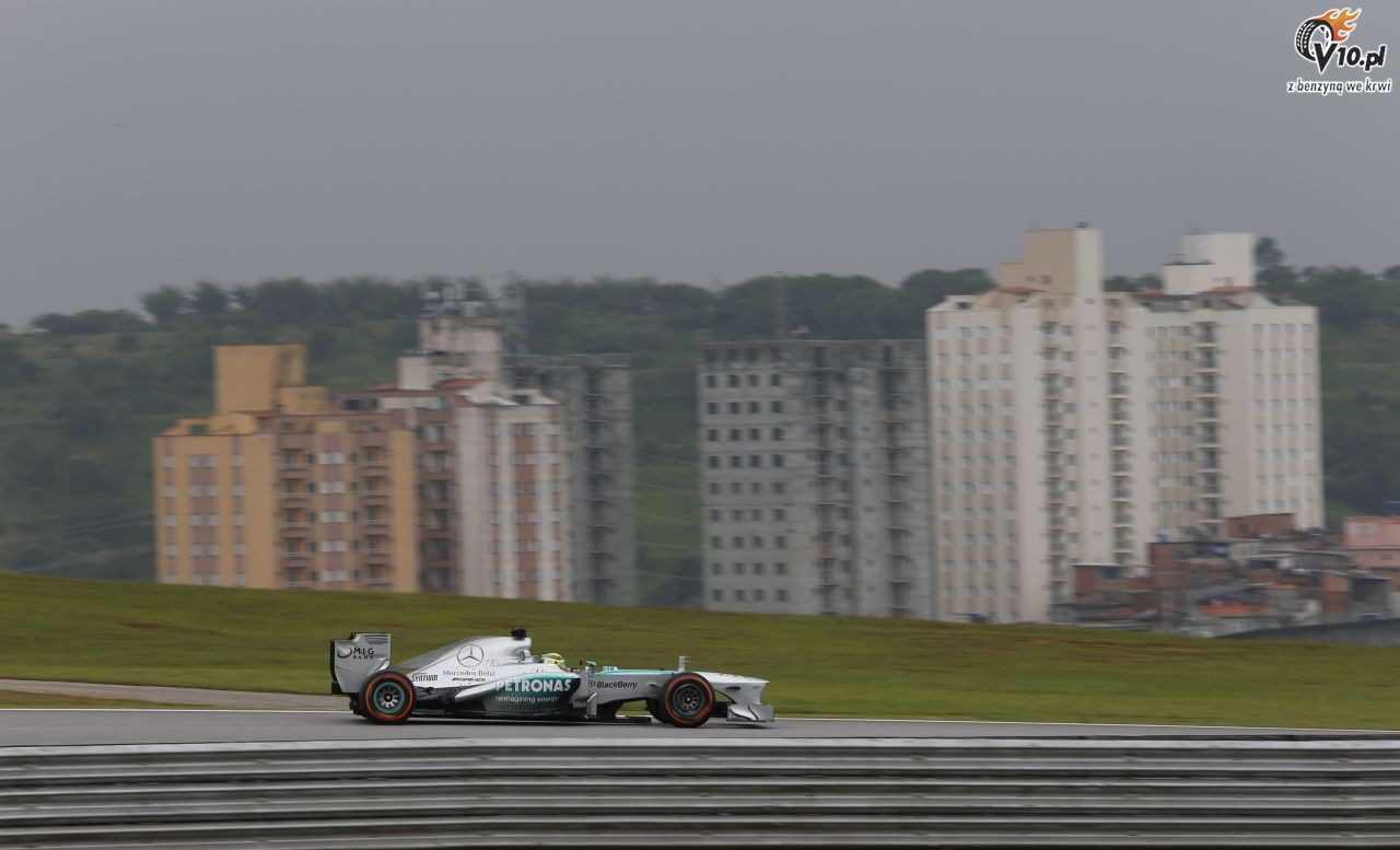 GP Brazylii 2013 - wycig