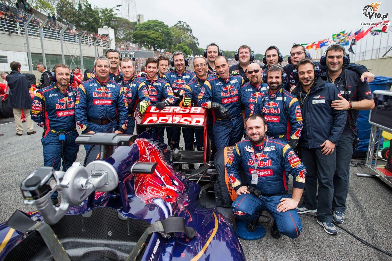 GP Brazylii 2013 - wycig