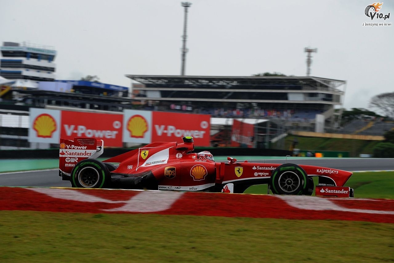 GP Brazylii 2013 - pitkowe treningi