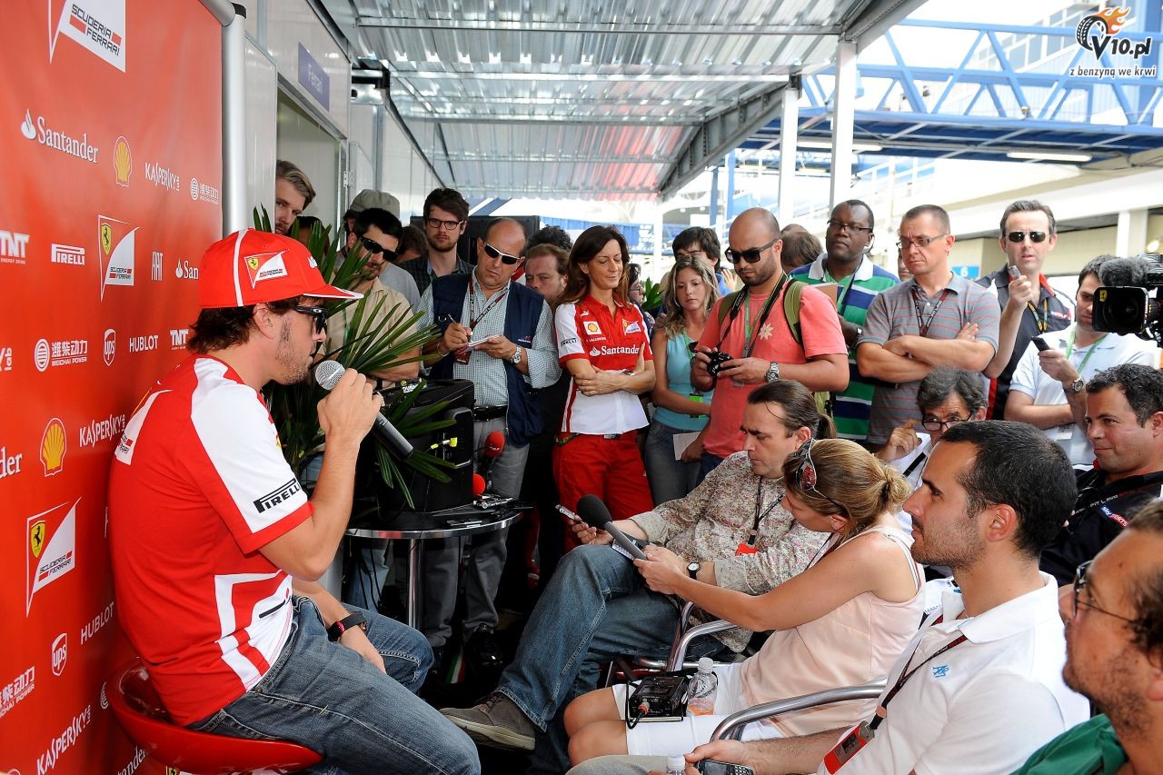 GP Brazylii 2013 - przygotowania