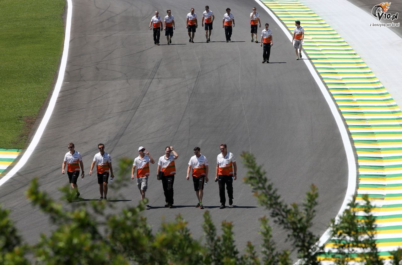 GP Brazylii 2013 - przygotowania