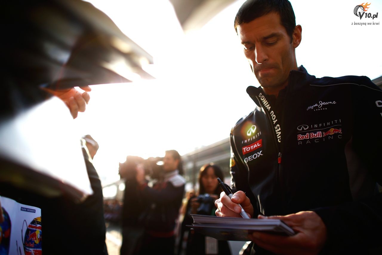 Red Bull zapaci 5 000 euro za wypuszczenie Webbera z niedokrconym koem