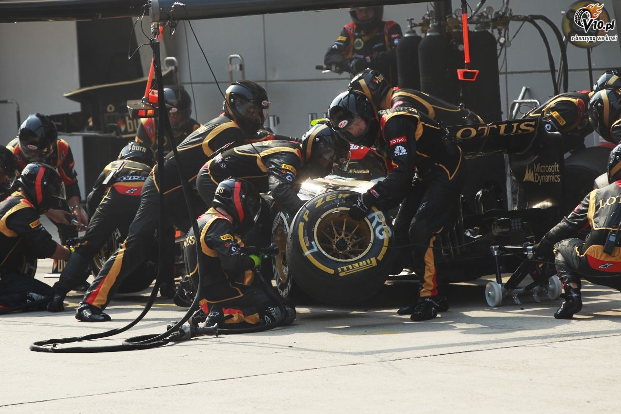 Lotus zaskoczony brakiem mikkich opon na GP Hiszpanii