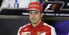 Alonso nie ekscytuje si mocnym tempem Ferrari na treningach